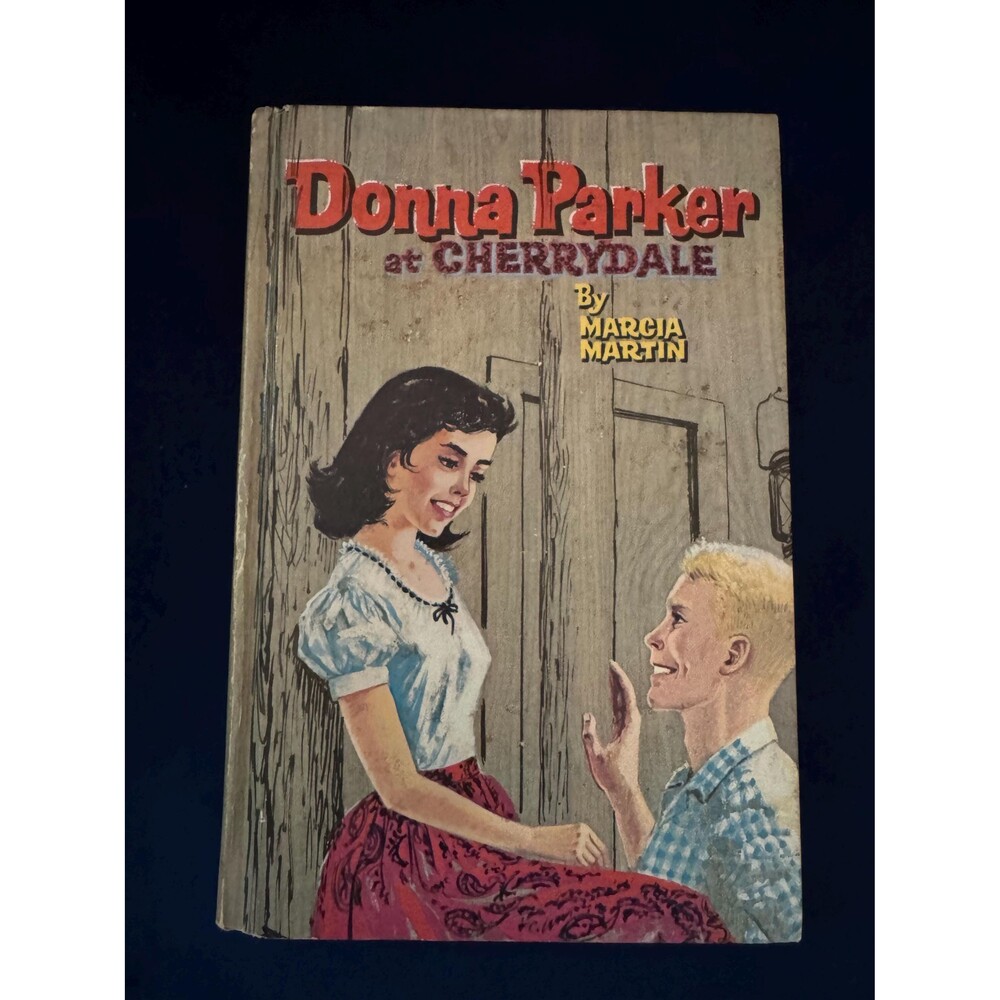 Donna Parker at Cherrydale Book 1950s Teen Teenager Fiction Hardcover